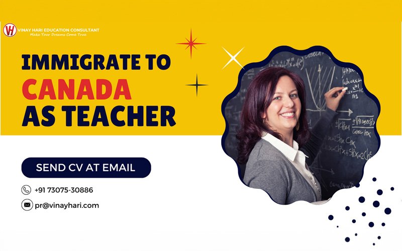 What are the steps to immigrate to Canada as a teacher?