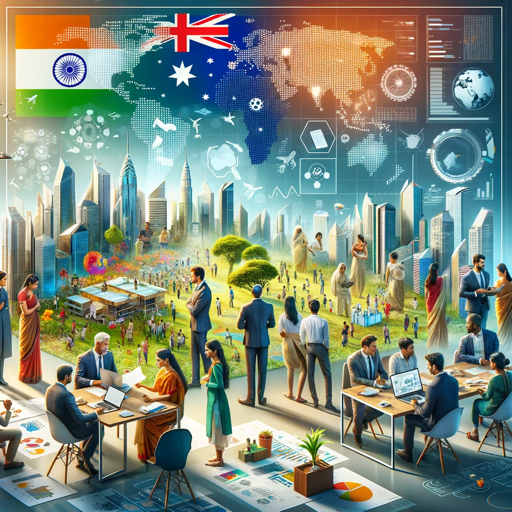 Contributing to India's Development and Indo-Australian Relationship