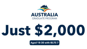 Australia has long been a top destination for students and professionals seeking world-class education, diverse culture, and long-term career opportunities. The Australia Graduate Program is an exciting opportunity for graduates aged 18-30 who dream of building a future in this vibrant country. Designed for ambitious young minds, this program offers a pathway to academic and professional growth while setting the stage for permanent residency. What is the Australia Graduate Program? The Australia Graduate Program is a 24-month initiative tailored for young Indian graduates with a minimum IELTS score of 7. It combines career-building opportunities, cultural immersion, and academic development, making it an all-encompassing experience. The program provides participants with the chance to not only study and grow but also earn 65 points toward their Australian Permanent Residency (PR) application. Why Choose the Australia Graduate Program? Exclusive Opportunities: This program is specifically designed for graduates, providing a structured path to career success and cultural integration in Australia. Pathway to PR: Participants can accumulate 65 points for their PR application, making it easier to settle in Australia long-term. Work Opportunities: Australia allows students to work part-time during their studies, enabling them to support their expenses and gain valuable experience. Cultural Immersion: Experience Australia’s unique blend of urban sophistication and natural beauty while networking with professionals and students from around the world. Affordable Investment: With a low processing fee of just $2,000 and flexible payment options, the program is accessible to young graduates. Eligibility Criteria To apply for the Australia Graduate Program, candidates must meet the following requirements: Age: 18-30 years. Educational Qualification: Bachelor’s degree from a recognized institution. IELTS: Minimum score of 7. Program Highlights Duration: 24 months. Processing Fee: $2,000 (affordable and competitive). PR Points: Gain 65 points toward your Australian PR application. Support Services: Guidance on visa processes, career counseling, and part-time work opportunities. How to Apply The application process is simple and straightforward: Submit your personal and academic details through the program’s online portal. Upload your documents, including your IELTS scorecard and graduation certificate. Pay the initial processing fee of $2,000 to secure your spot. Our team will guide you through the visa process and ensure a seamless transition to Australia. 