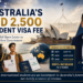 Australia Student Visa Fee 2026 featured image by Vinay Hari discussing the AUD 2,500 student visa fee increase and its impact on international education.