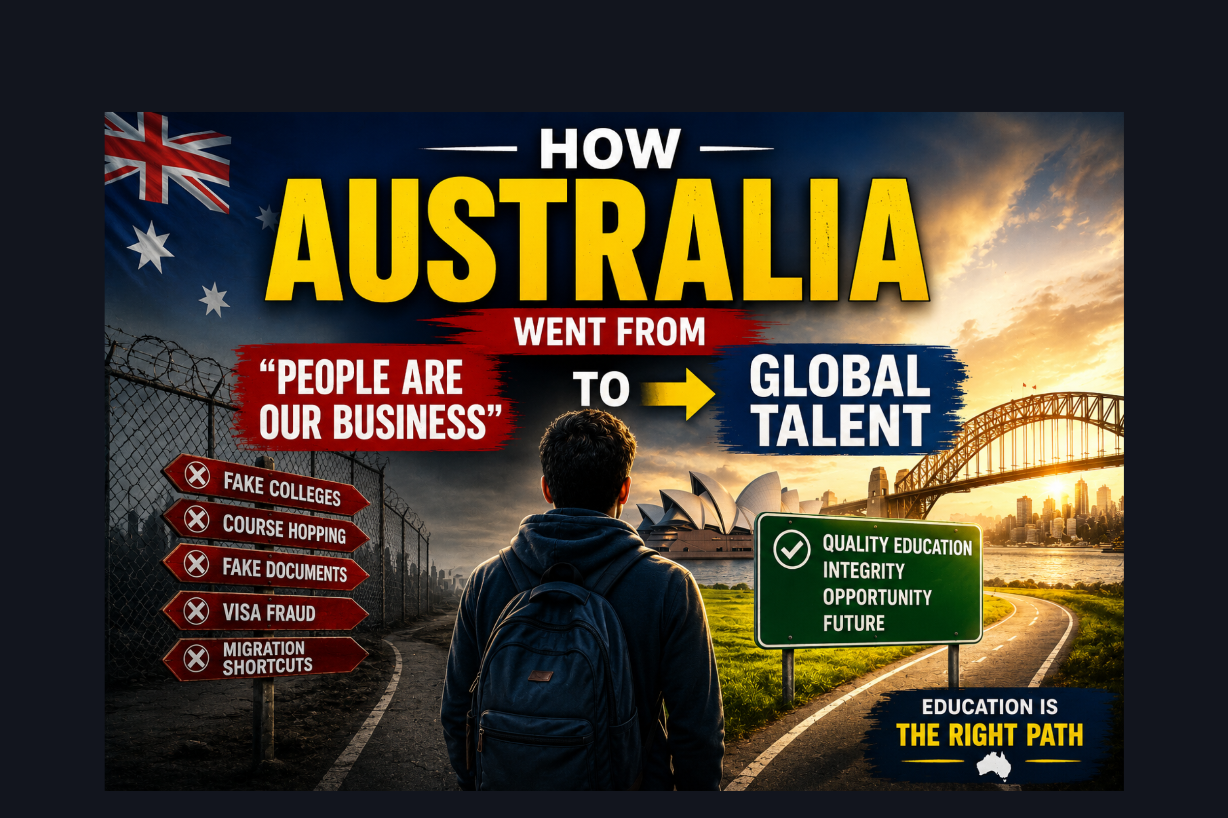 How Australia Went From “People Our Business” to “Global Talent”