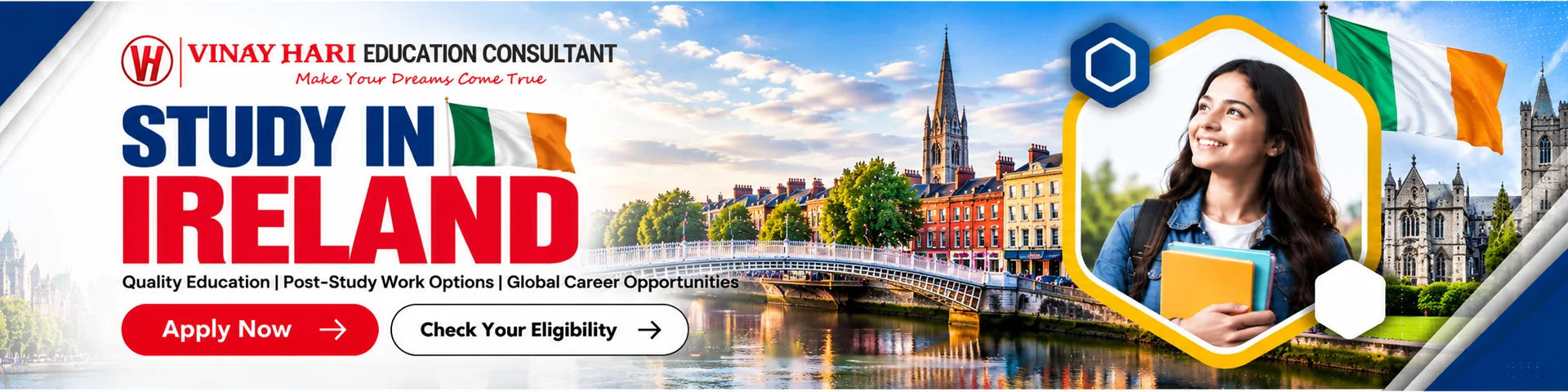 Study in Ireland - quality education, post-study work options and global career opportunities